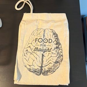 Brain Tote Bag and Lunch Sack